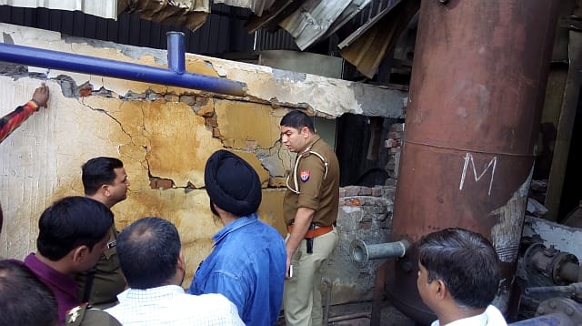 BLAST IN FACTORY