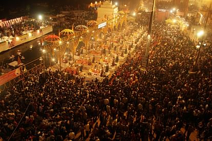 Dev Dipawali celebration, ghats lightened in varanasi