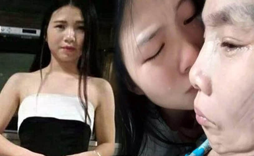 girl advertise to sell herself online for her mother