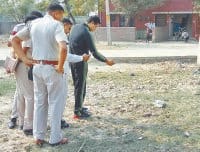 fotiside, found, police, colony, kaithal