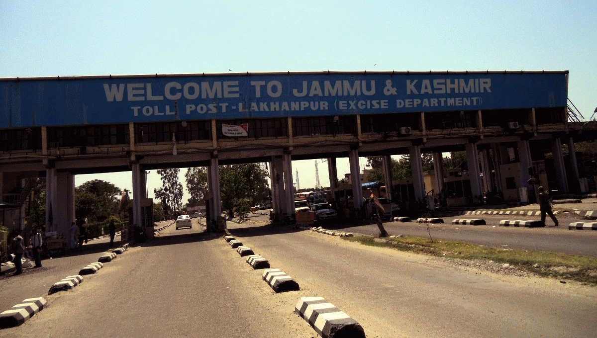 traffic jam in jammu and kashmir due to noteban