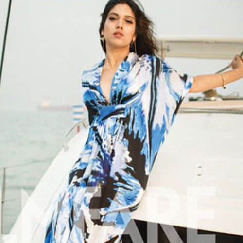 viral photos of bhumi pednekar in her lataest look