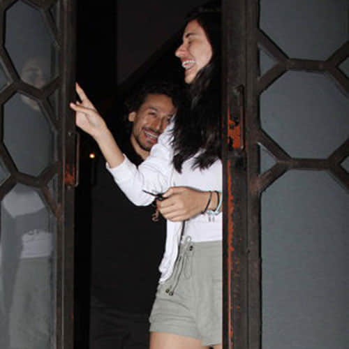 tiger shroff and disha patani doing late night party