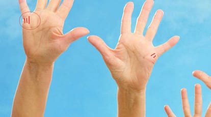 According to palmistry where is child line on palm know the special things related to santan rekha