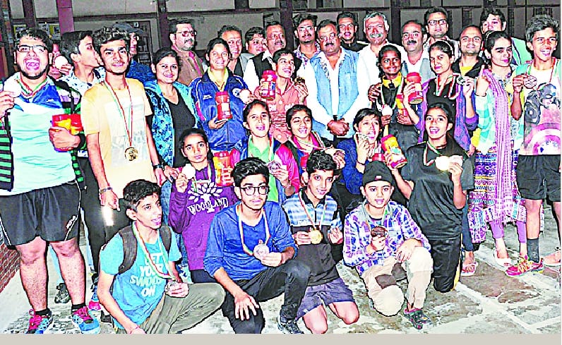 Football, judo, tennis players shine in
