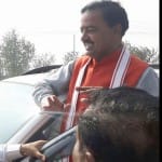 भाजपाइयों ने जगह-जगह किया स्वागत 