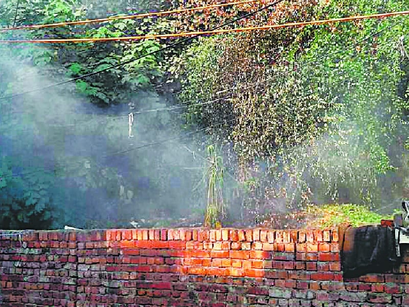  The old wooden fire, 35 fire brigade vehicles, fire extinguished in 12 hours,, Patiala