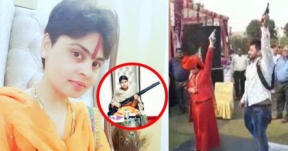 sadhvi fired in marriage ceremony in karnal haryana, 1 death