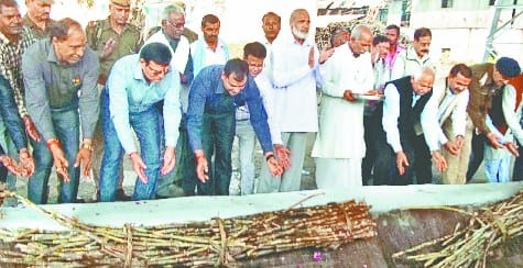 Bisalpur sugar mill started crushing season