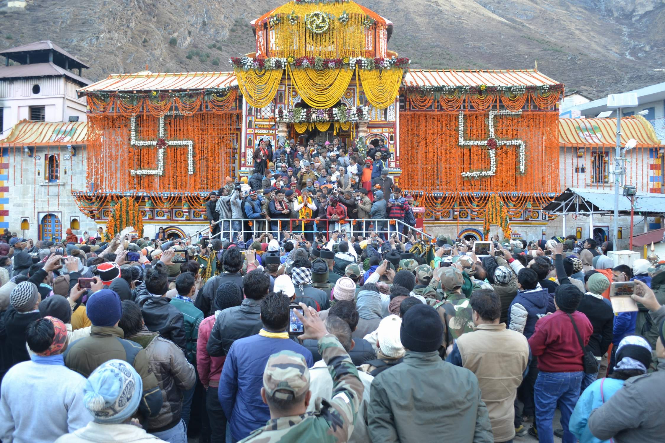 badrinath kapat closing ceremony.