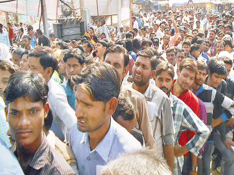 Bank transactions for the opening panic resembled chaos