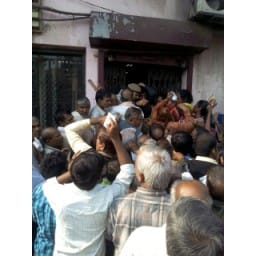 500 and 1000 rupees changed in bank, crowd came in Bank, Hisar