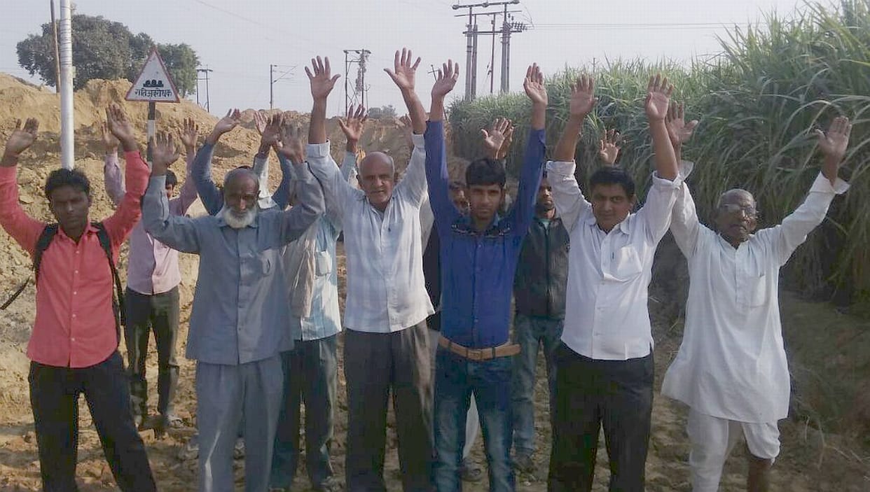  Construction delays  railway underpass raging rural
