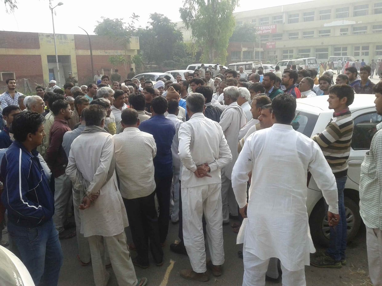  The police investigation was angry villagers organically, SHO line spot