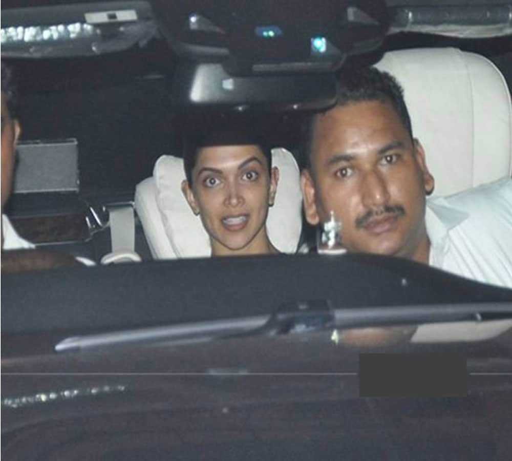 katrina kaif and deepika padukone outing last evening