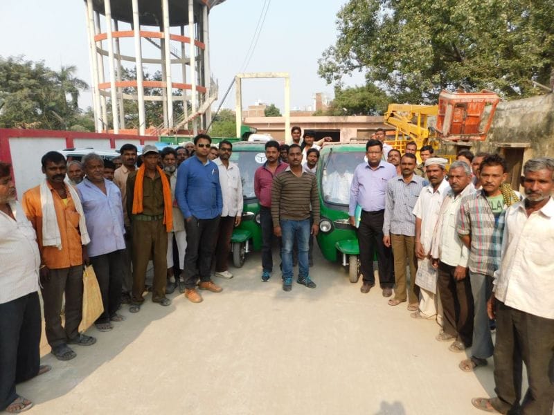DUDA e-rickshaw drivers have training
