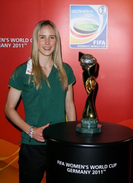 ellyse perry who represented australia in ICC and FIFA world cup