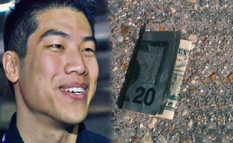 Man wins $1 million lottery with $20 he found on street