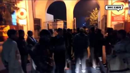 Kanpur university student protest