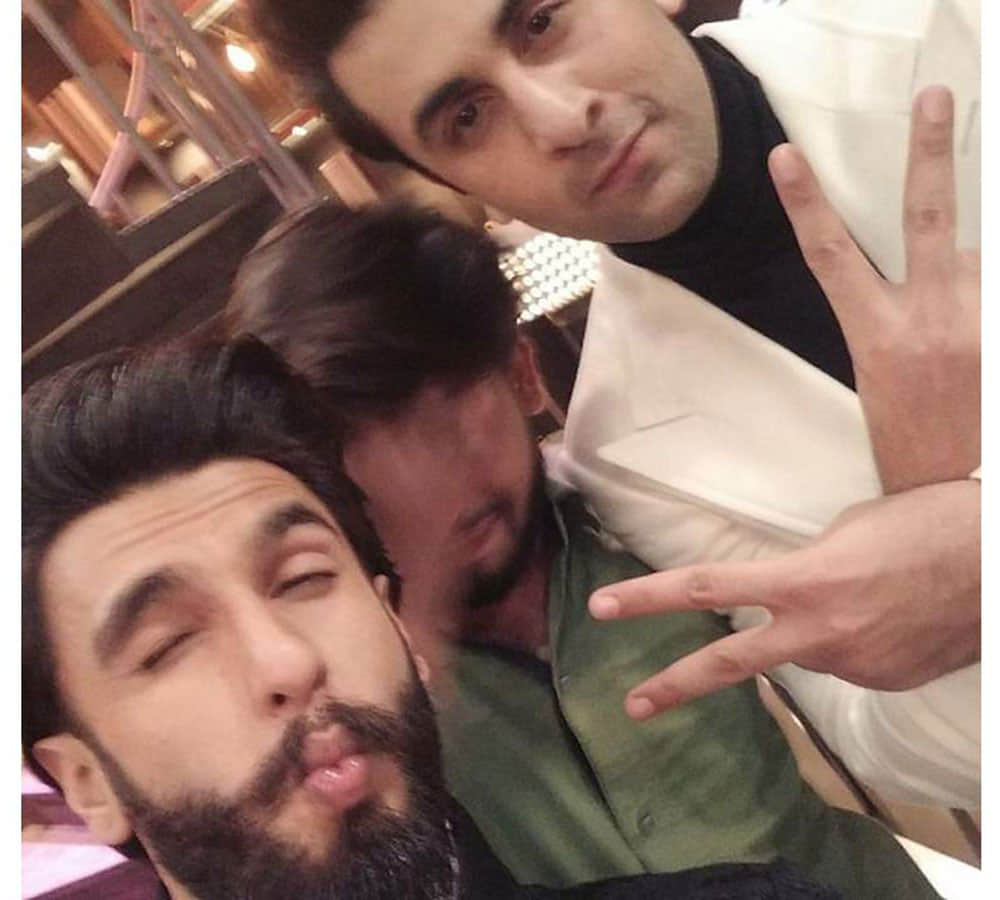 ranbir kapoor and ranveer sing on koffee with karan chat show
