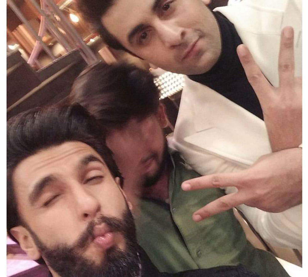 ranbir kapoor and ranveer sing on koffee with karan chat show