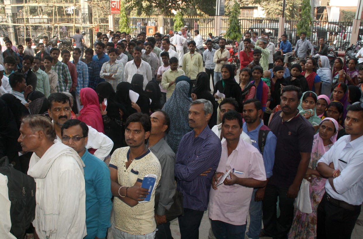 Still waiting queue from morning to evening