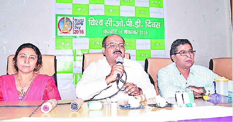 COPD increase due to polution