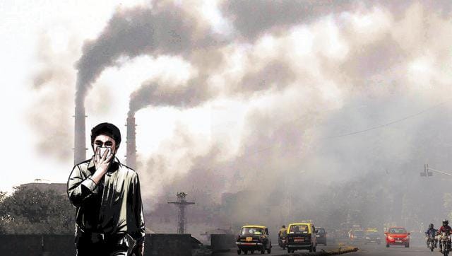 Increased pollution respiratory disease