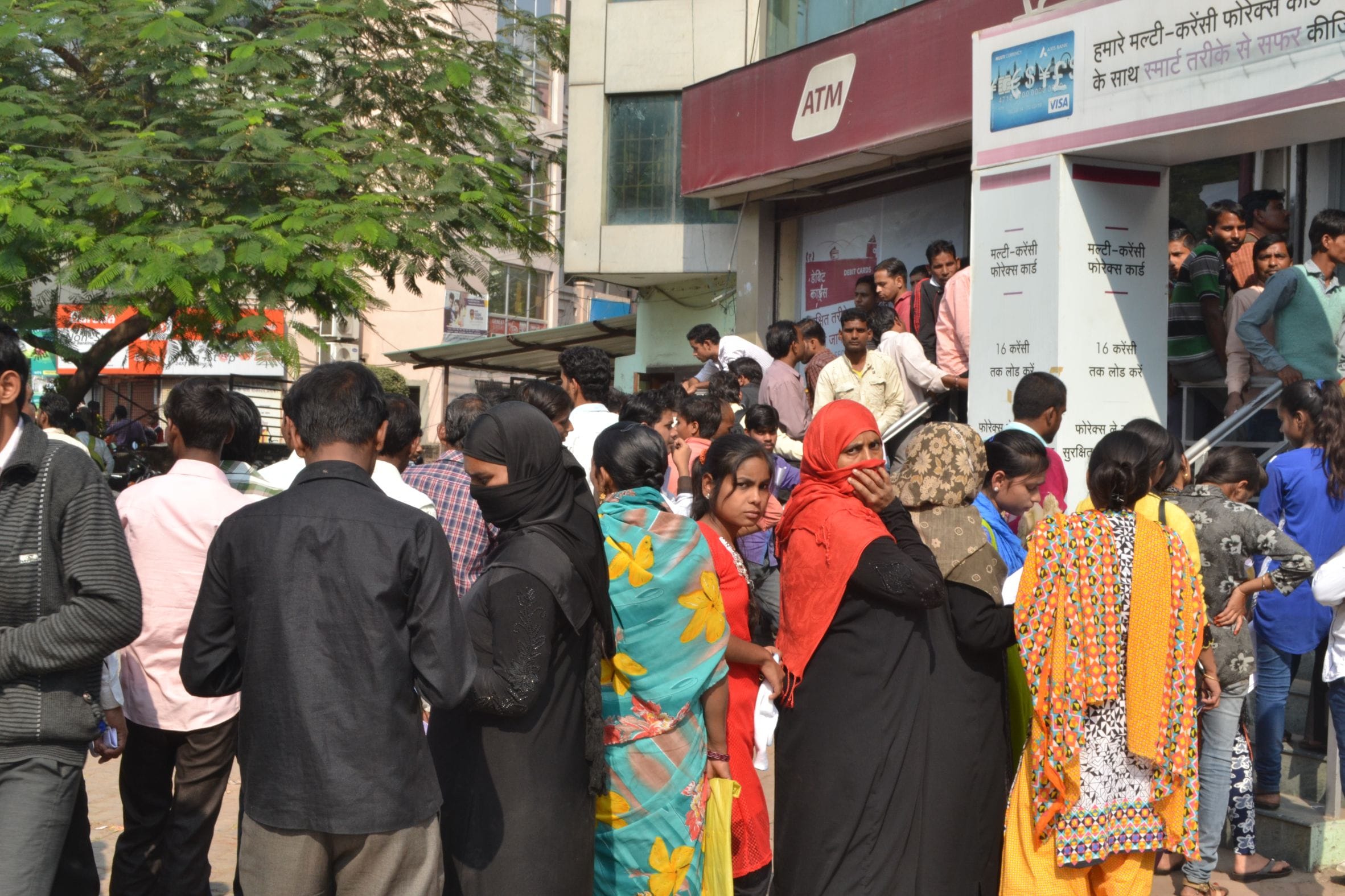 big relief to people, baks going to use bulk note execpter machines to submit money