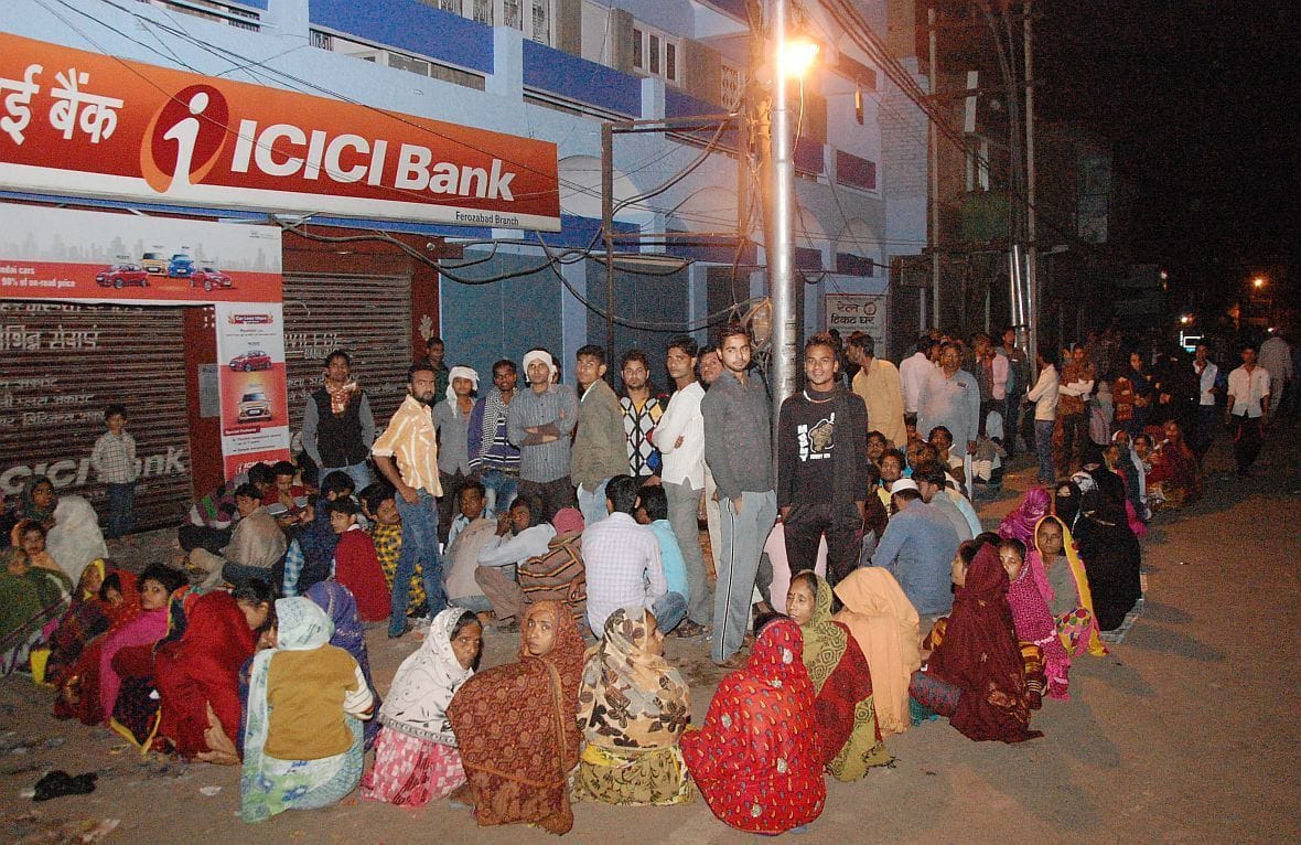 Bank became the locus of the workers at dawn unaided Titurti