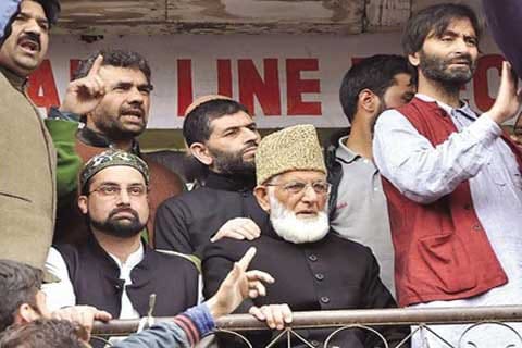 separatists threatening kashmir youth of Hindu Nation