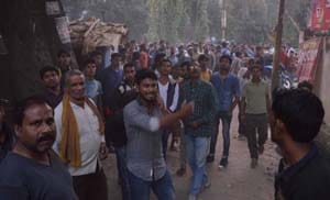 Civil lines drawn hand held student, shahriar sanghvad ' day in