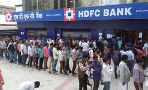 In the banks, things worse