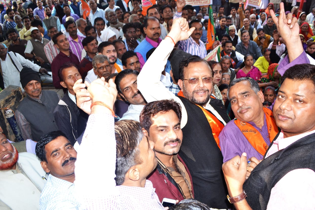 BJP raging food problem