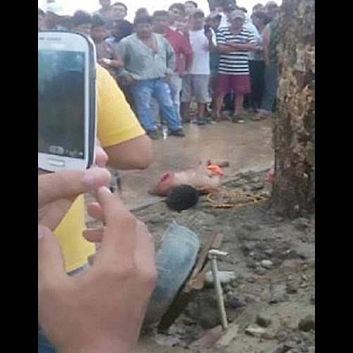 mob hanged rapist in reyes  Bolivia