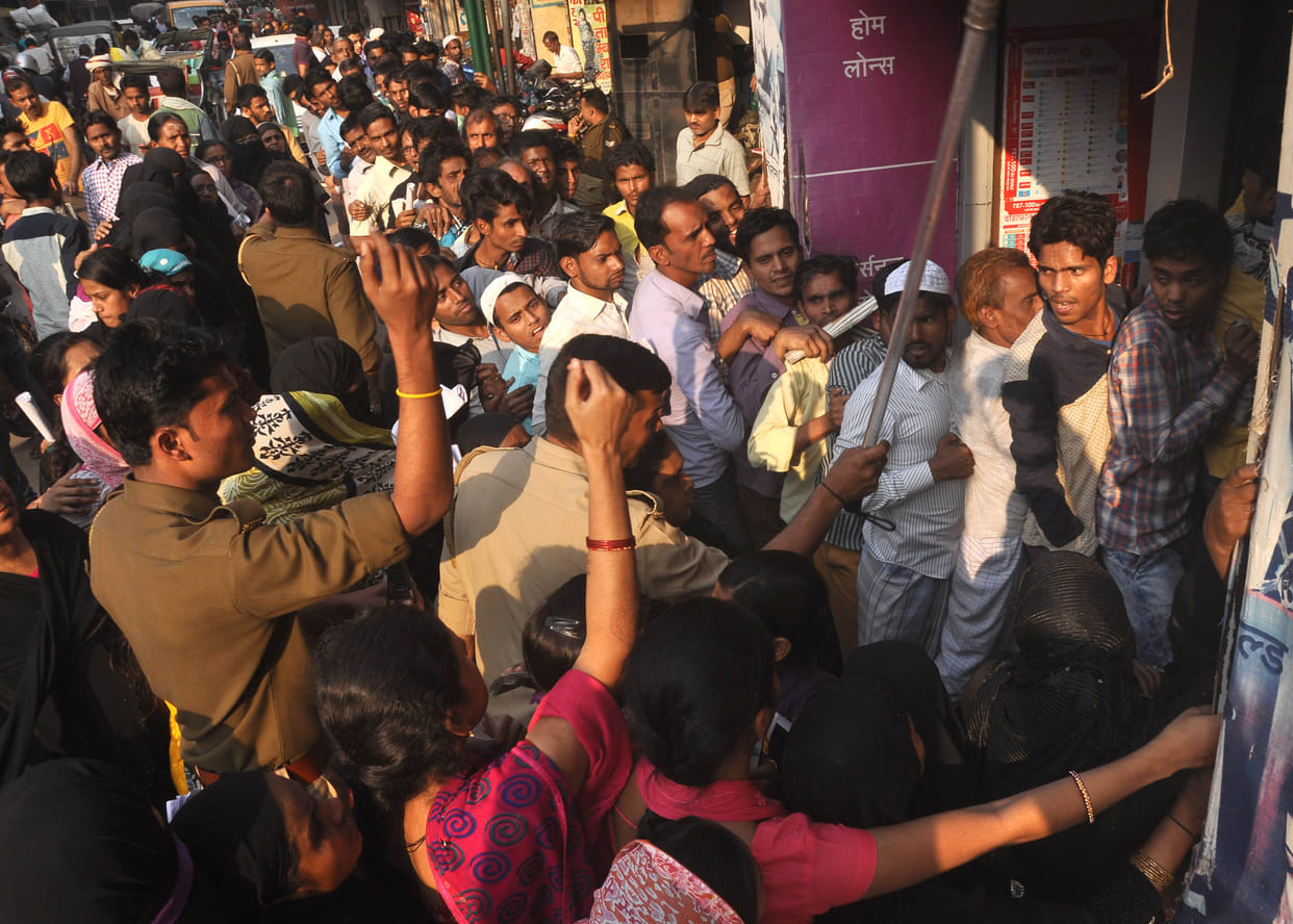 In rural areas, for the commotion
