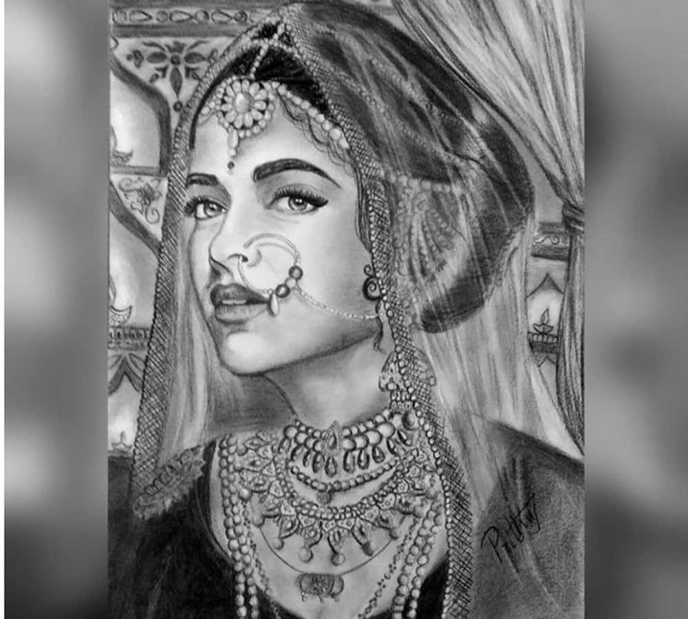 deepika padukone padmavati first look viral