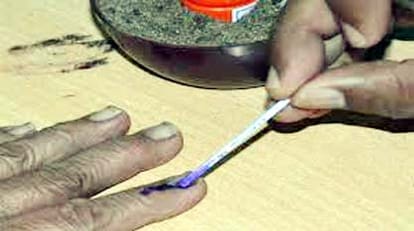 do not give to banks election ink  instructions of election commission 