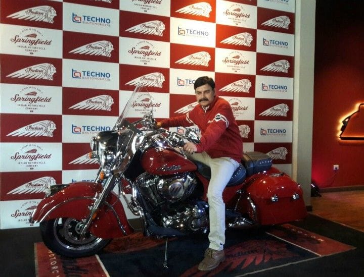 indian springfield bike launch in india
