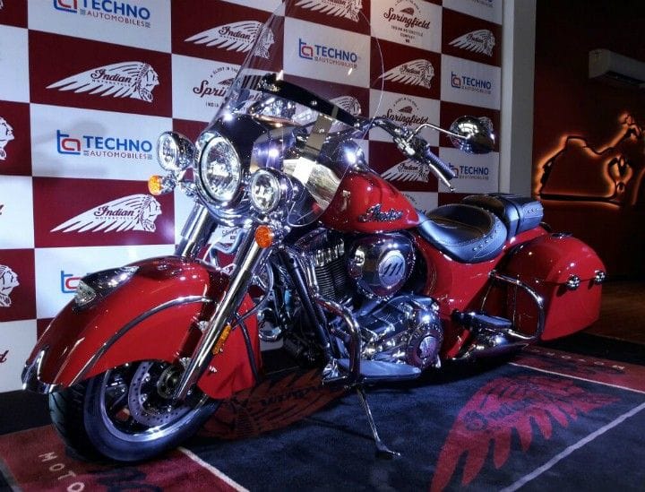 indian springfield bike launch in india