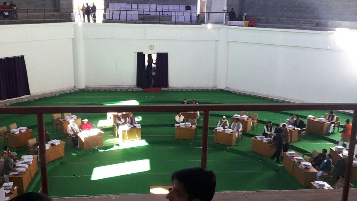 two days assembly session start from today in bhararisain.