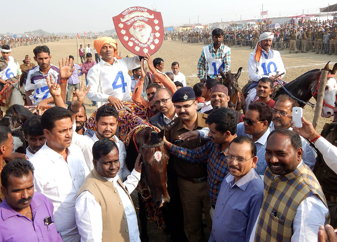 the horse of dewariya got first