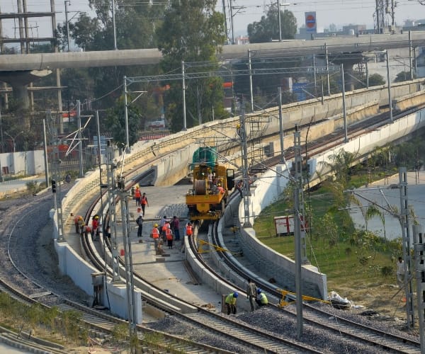 pink line metro stations to open in two phase, first section to open in september