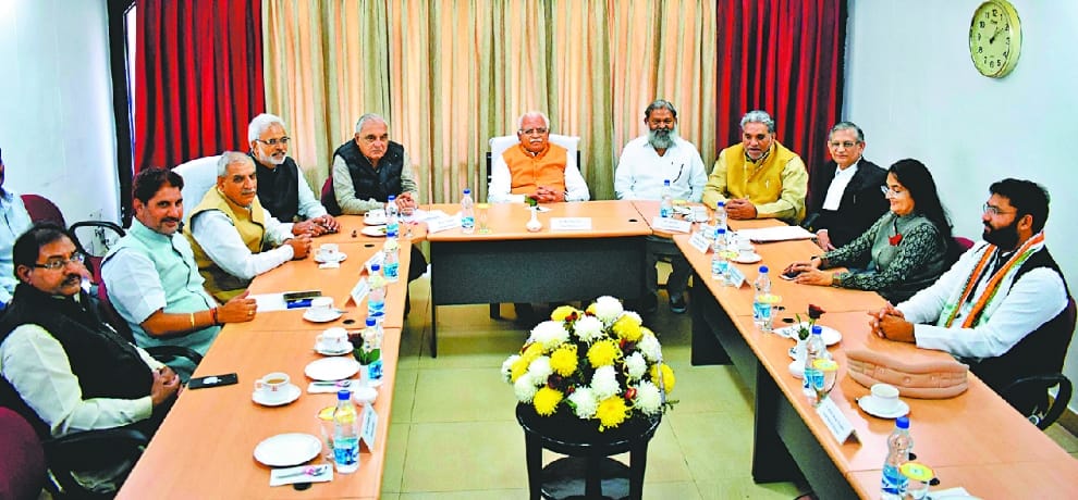 SYL: Haryana on the water in an opponent, fight fight together