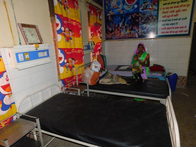 Nutrition Rehabilitation Centre department neglected to arrange for 
