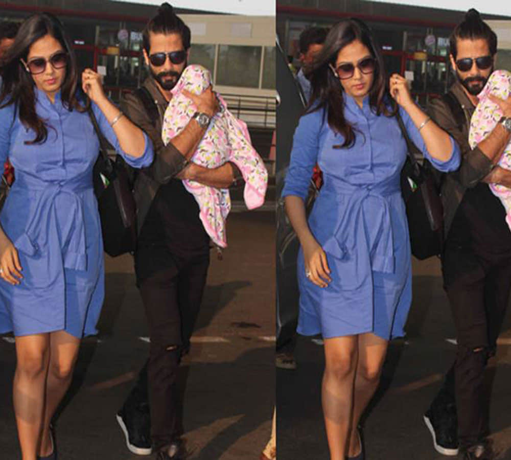 shaid kapoor and mira rajput going holiday trip with daughter misha