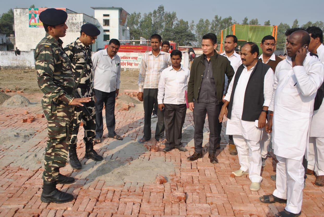 Tight security for BJP rally