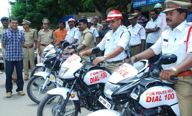 Dial 100 service rehearsal Upi-