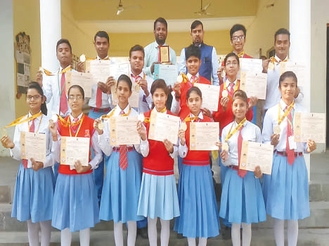 Xavier was successful in the state-level science exhibition