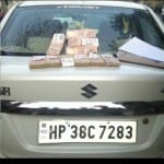 Police seized 7.5 lakh rupee black money at banikhet barrier chamba himachal pradesh